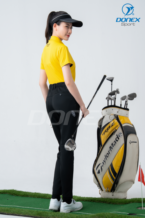 Áo thể thao nữ AC-3846 Vàng phối navy